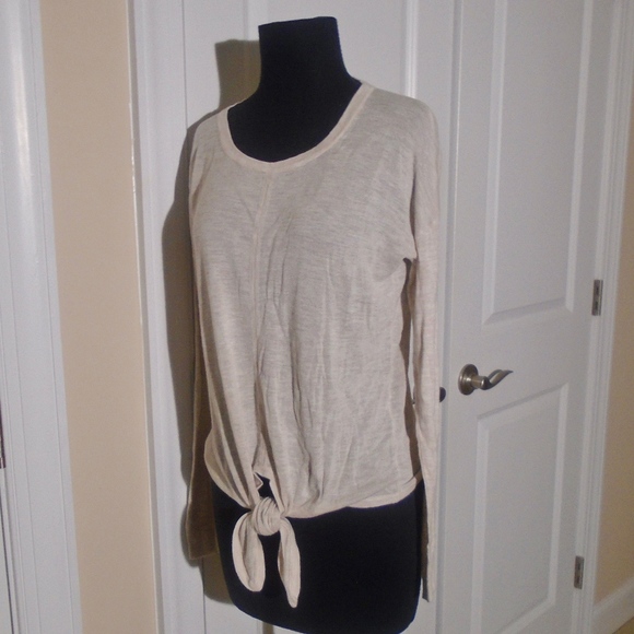 MADEWELL Modern Tie-Front Sweater S - Picture 3 of 5
